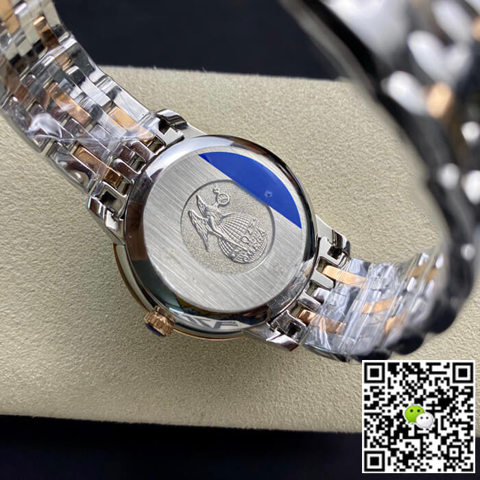 Replica 0me*ga De Ville 1:1 Best Edition MKS Factory Rose Gold D1am0nd Dial