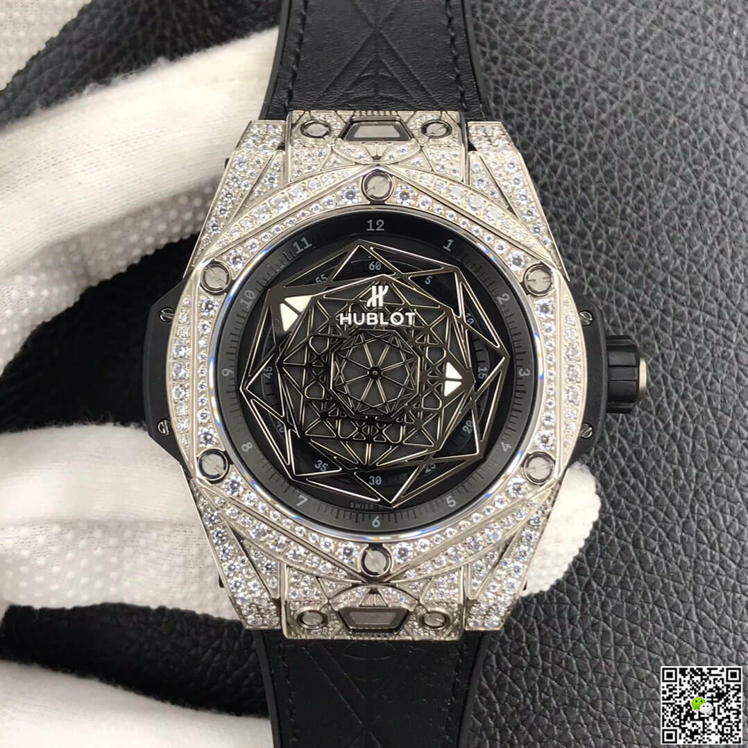 Replica Hublot Big Bang 415.NX.1112.VR.1704.MXM17 1:1 Best Edition WWF Factory Black Dial