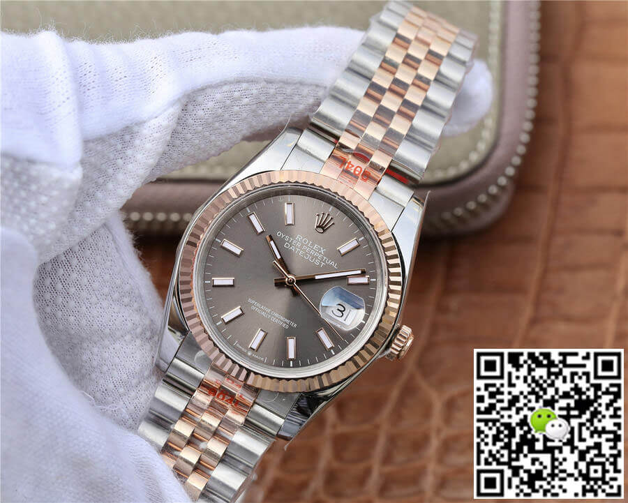 Replica R01ex Datejust M126231-0013 36MM 1:1 Best Edition GM Factory Rose Gold