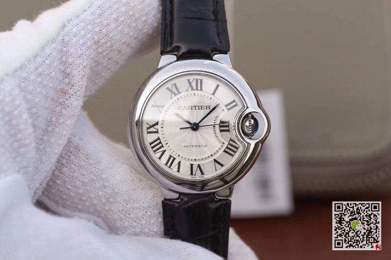 Replica Ballon Bleu De Ca*t1er W6920086 33mm 1:1 Best Edition White Textured Dial Swiss ETA 2671