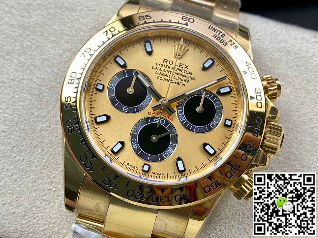 Replica R01ex Daytona M116508-0014 1:1 Best Edition BT Factory Champagne Dial