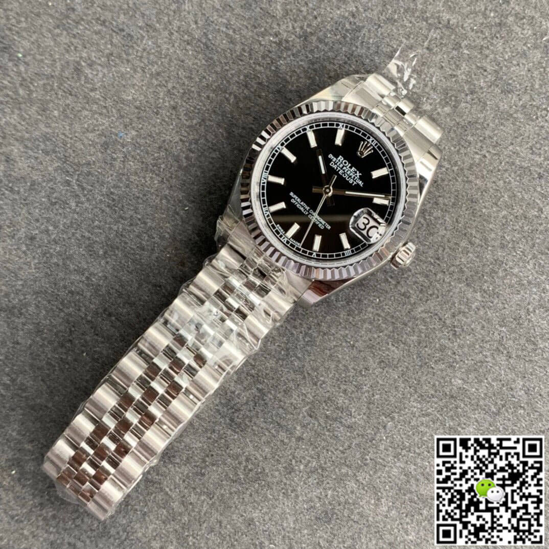 Replica R01ex Datejust M178274-0004 1:1 Best Edition GS Factory Black Dial