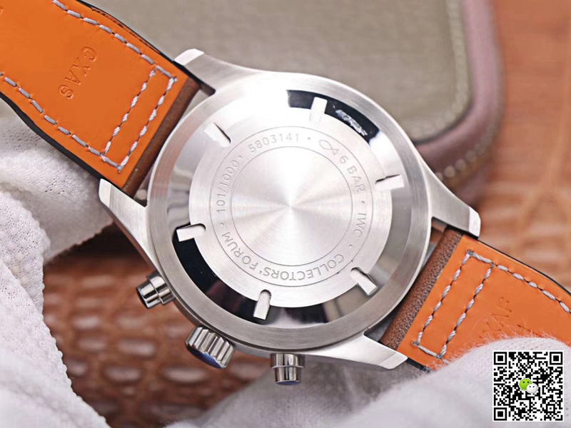 Replica IWC Pilot Chronograph IW377726 1:1 Best Edition ZF Factory Green Dial Swiss ETA7750