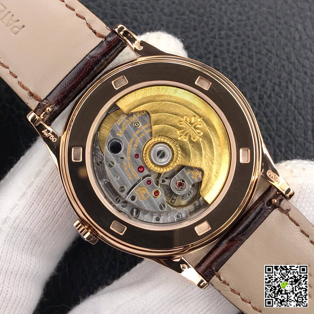 Replica Pat*k Phi1i*pe Calatrava 5296R-001 1:1 Best Edition ZF Factory Rose Gold White Dial