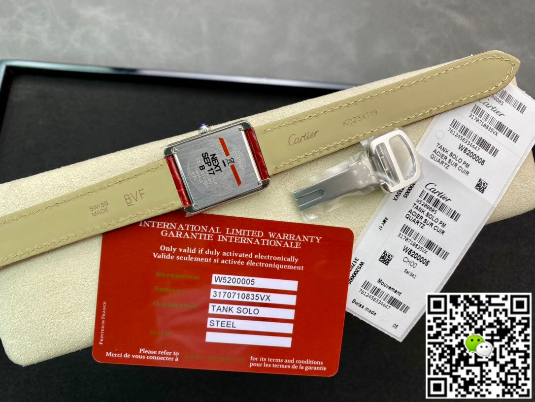 Replica Ca*t1er Tank 27MM 1:1 Best Edition K11 Factory V2 Red Strap