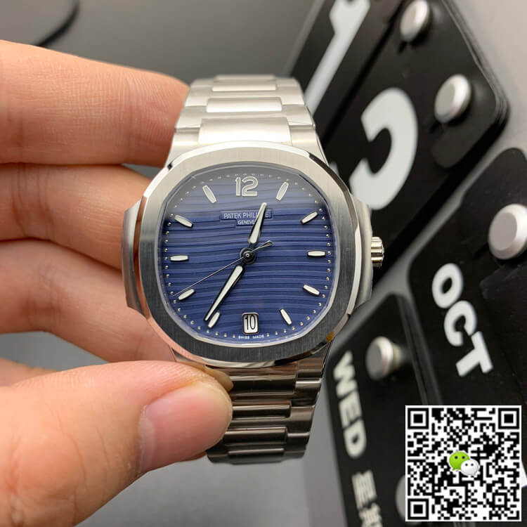 Replica Pat*k Phi1i*pe Nautilus 7118/1A-001 1:1 Best Edition 3K Factory Blue Dial
