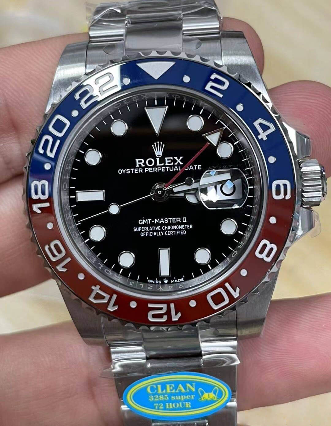 Replica R01ex GMT Master II M126710BLRO-0002 1:1 Best Edition Clean Factory V2 Black Dial