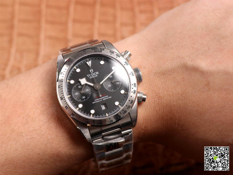TUDOR Replica Heritage Black Bay M79350-0004 1:1 Best Edition TW Factory Black Dial