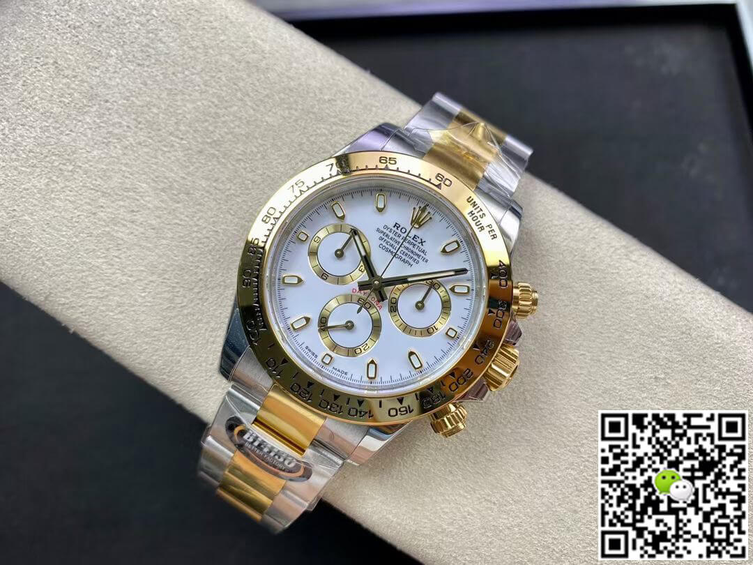Replica R01ex Daytona M116503-0001 1:1 Best Edition BT Factory White Dial