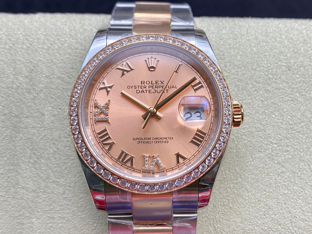 Replica R01ex Datejust M126281RBR-0016 1:1 Best Edition EW Factory Pink Dial