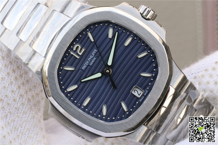 Replica Pat*k Phi1i*pe Nautilus 7118/1A-001 1:1 Best Edition PF Factory Blue Dial