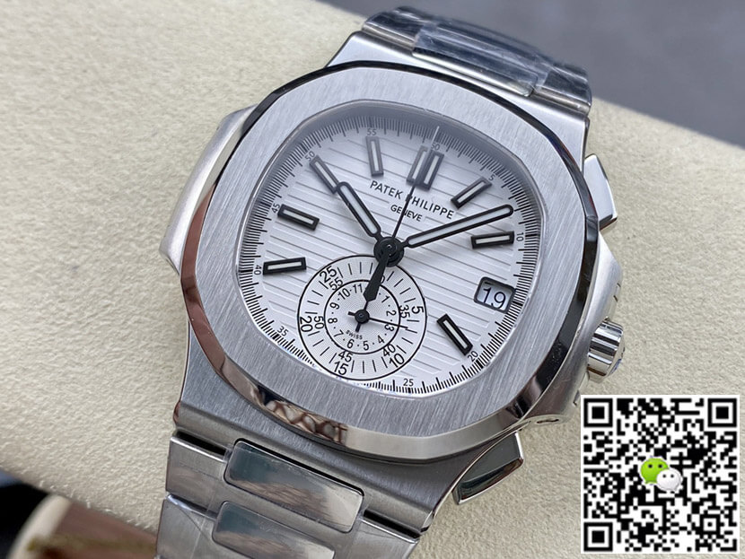 Replica Pat*k Phi1i*pe Nautilus 5980/1A-019 1:1 Best Edition PPF Factory White Dial
