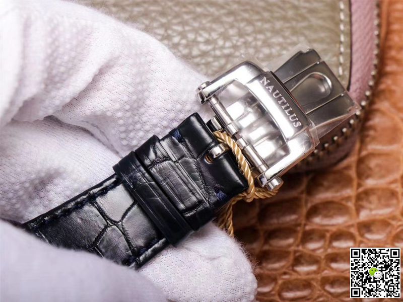 Replica Pat*k Phi1i*pe Nautilus 5726/1A-014 1:1 Best Edition PF Factory Black Strap Swiss ETA324