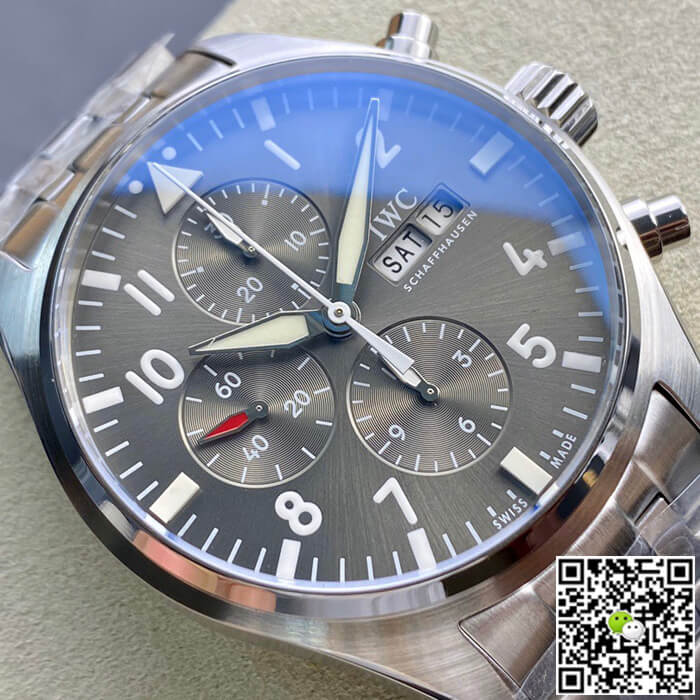 Replica IWC Pilot IW377719 1:1 Best Edition ZF Factory Grey Dial