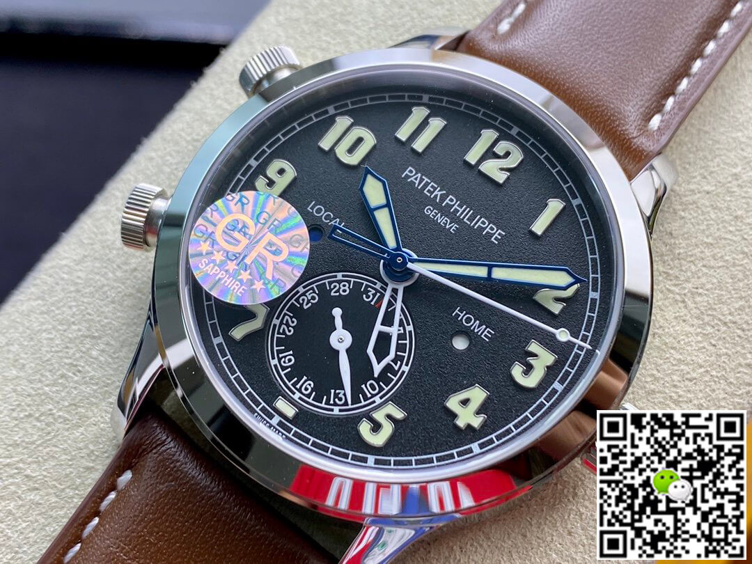 Replica Pat*k Phi1i*pe Calatrava 5524G-001 1:1 Best Edition GR Factory V2 Brown Strap