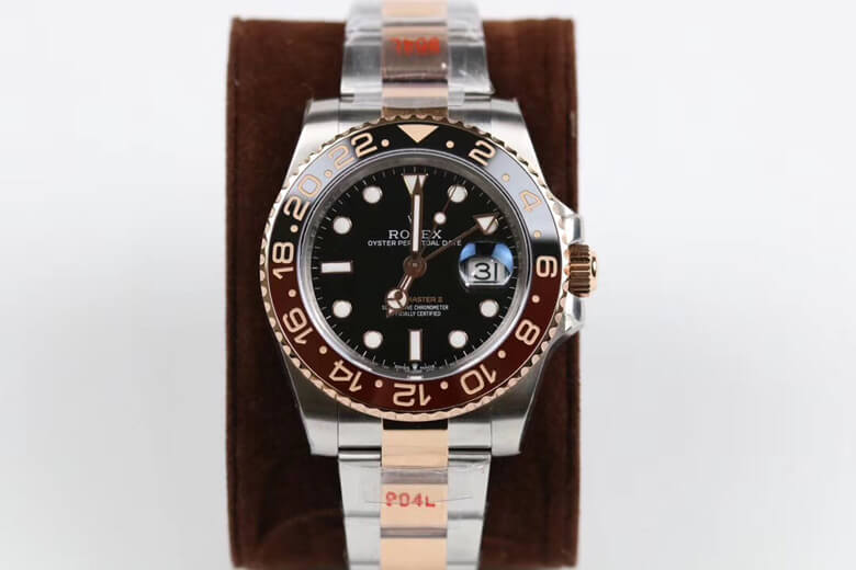 Replica R01ex GMT Master II M126711CHNR-0002 1:1 Best Edition GM Factory Rose Gold