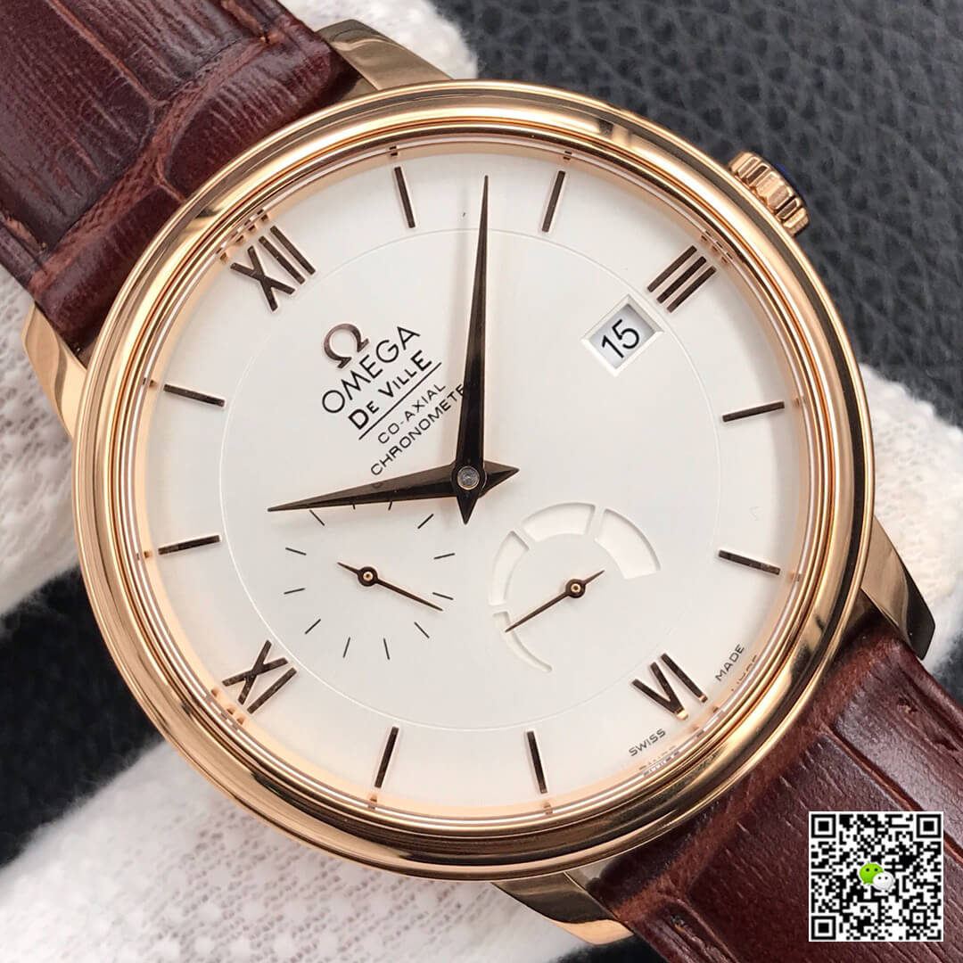 Replica 0me*ga De Ville 424.53.40.21.02.001 1:1 Best Edition ZF Factory Silver Dial