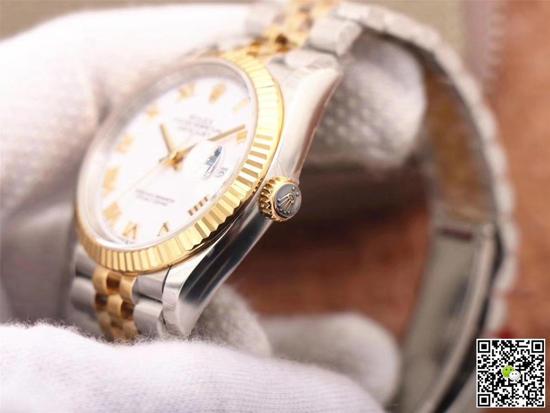 Replica R01ex Datejust M126233-0029 1:1 Best Edition White Dial