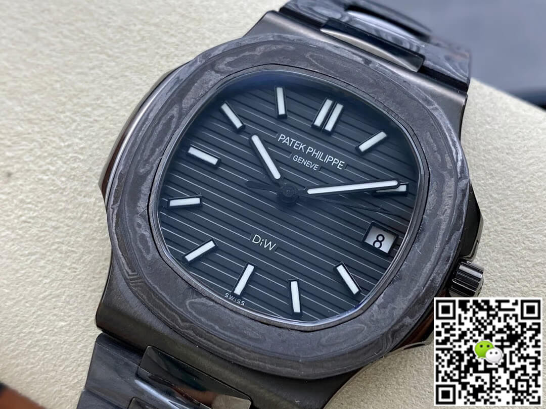 Replica Pat*k Phi1i*pe Nautilus 5711 DiW 1:1 Best Edition Black Dial