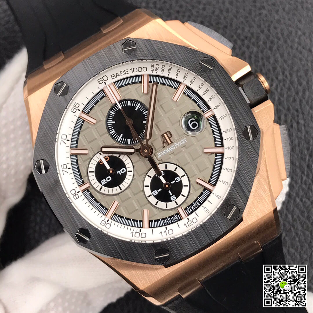 Replica Audemars P1g*et Royal Oak Offshore 26416RO.OO.A002CA.01 1:1 Best Edition JF Factory V2 Rose Gold