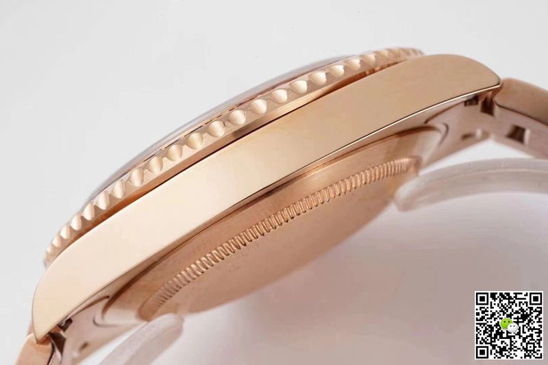 Replica R01ex GMT Master II 116759 SAru 1:1 Best Edition ROF Factory Rose Gold Swiss ETA2836