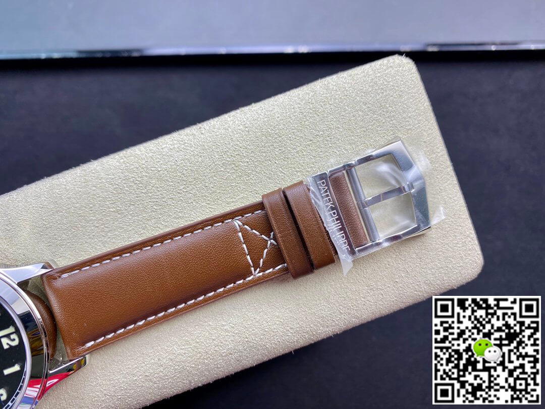 Replica Pat*k Phi1i*pe Calatrava 5524G-001 1:1 Best Edition GR Factory V2 Brown Strap