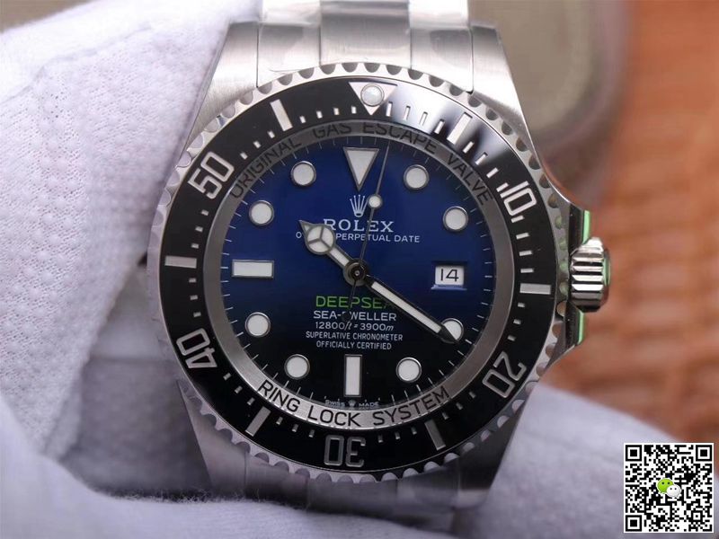 Replica R01ex Sea-Dweller Deepsea M126660-0002 1:1 Best Edition Noob Factory D-Blue Swiss ETA3235