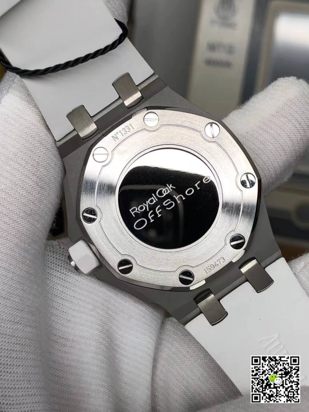 Replica Audemars P1g*et Royal Oak Offshore 67540SK.ZZ.A010CA.01 1:1 Best Edition White Dial