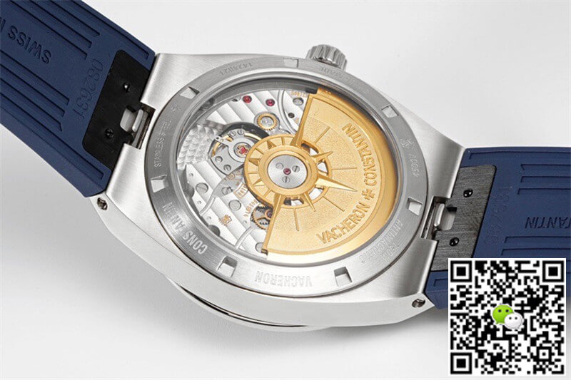 Replica Vacheron C0nstan1n Overseas 4500V 1:1 Best Edition PPF Factory Blue Rubber Strap