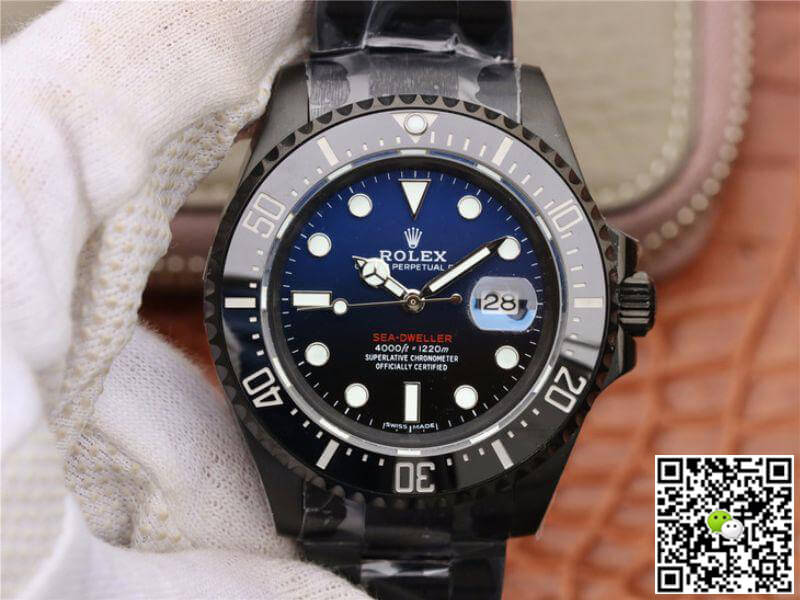 Replica R01ex Deepsea Sea-Dweller 116660 1:1 Best Edition Swiss ETA2836 Gradient Dial