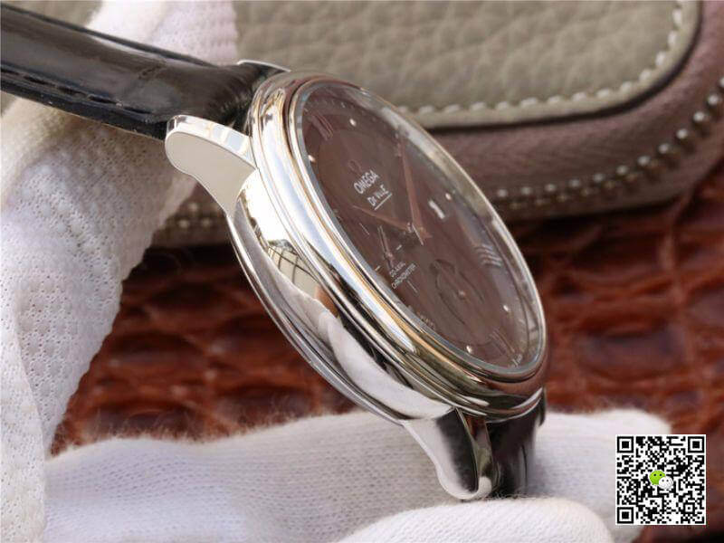 Replica 0me*ga De Ville Prestige 424.13.40.21.06.001 TW Factory 1:1 Best Edition Swiss ETA2824 Gray Dial