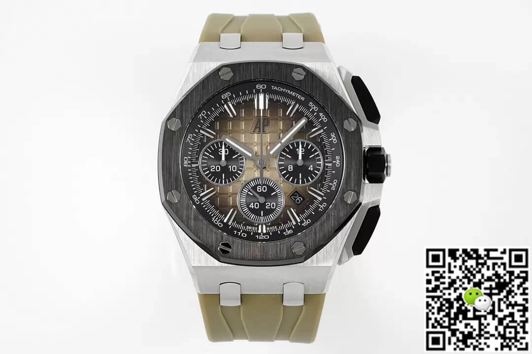 Replica Audemars P1g*et Royal Oak Offshore 26420SO.OO.A600CA.01 1:1 Best Edition APF Factory Ceramic Bezel