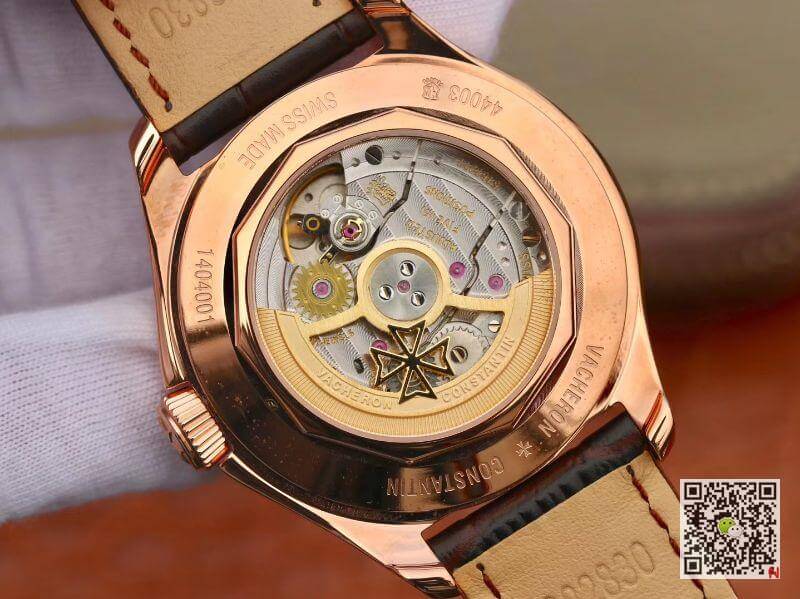 Replica Vacheron C0nstan1n FiftySix Day-Date 4400E/000R/B436 40mm Rosegold Case 1:1 Best Edition Swiss ETA2475