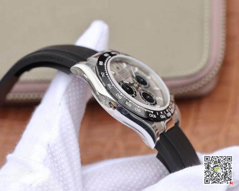 R01ex Daytona Replica Cosmograph 116519LN Noob Factory 1:1 Best Edition Swiss ETA4130 Grey Dial