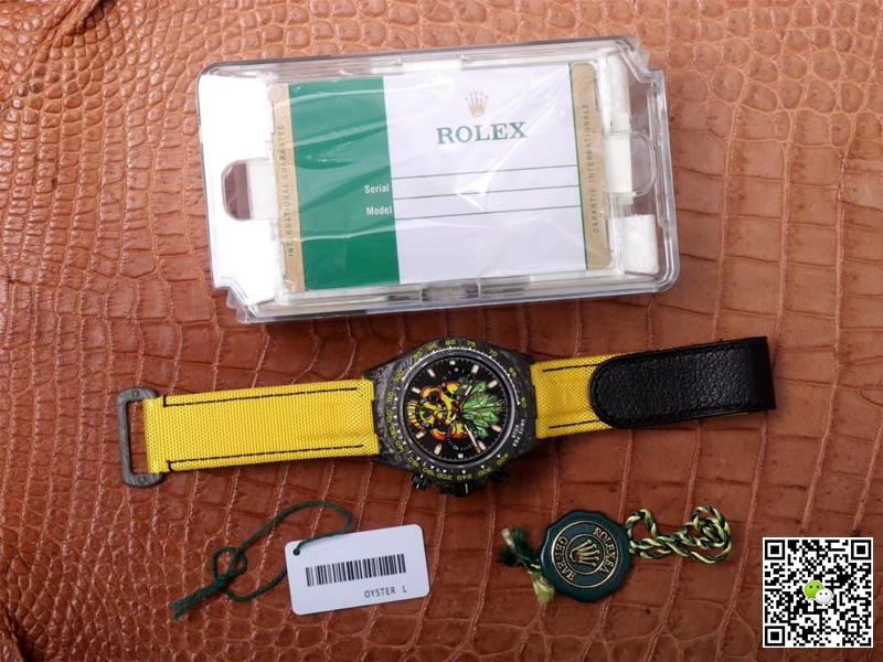 R01ex Daytona Replica Cosmos Color Skull 1:1 Best Edition WWF Factory Swiss ETA7750