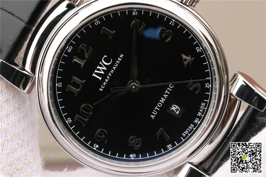 Replica IWC Da Vinci IW356601 1:1 Best Edition MKS Factory Black Dial