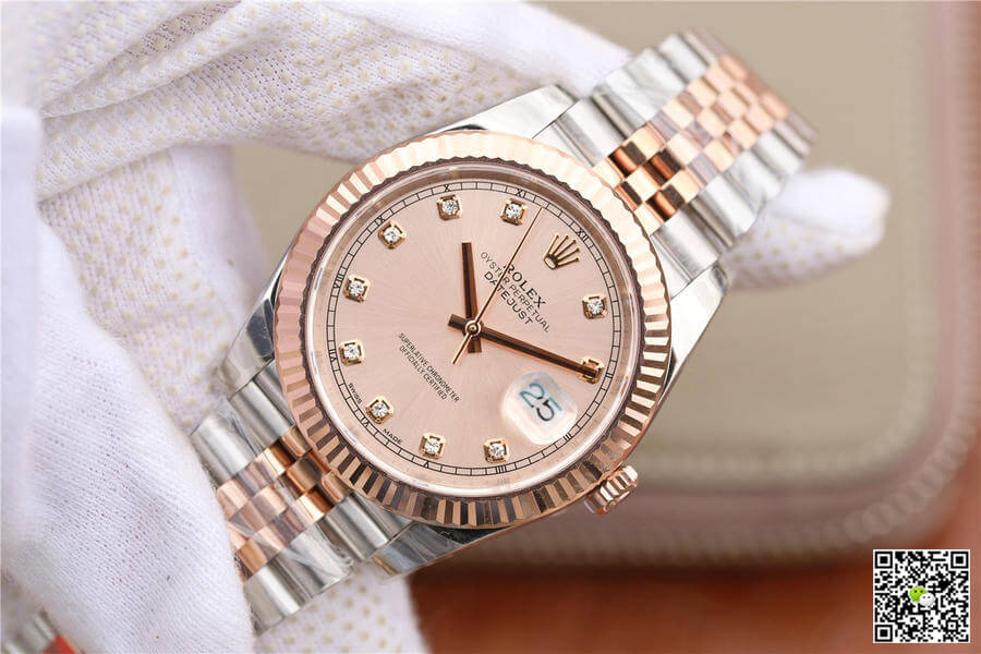 Replica R01ex Datejust M126331-0008 1:1 Best Edition EW Factory Sundust Dial