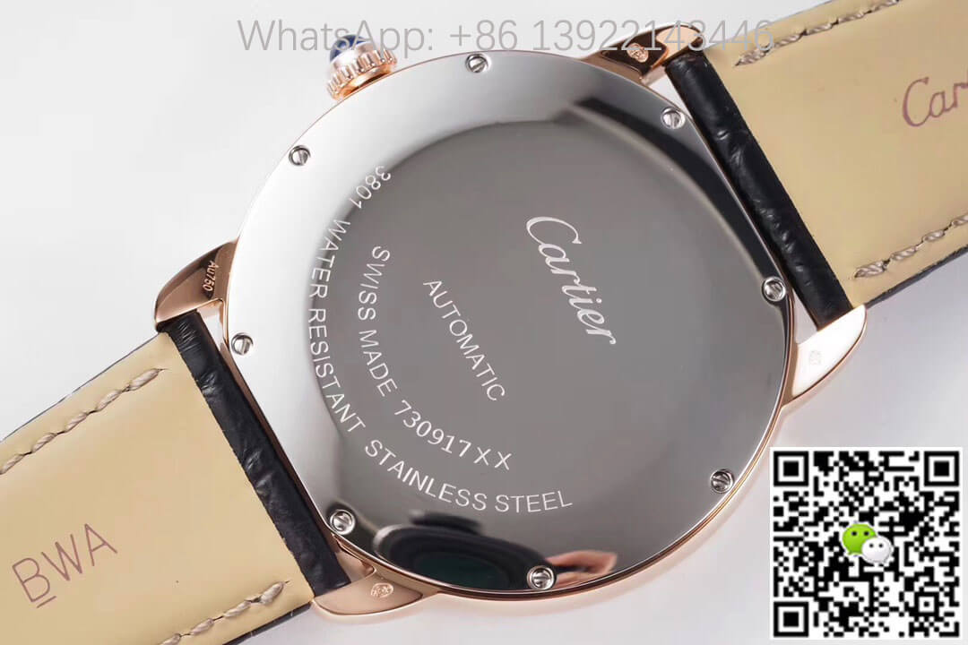 Replica RONDE DE Ca*t1er W6701009 1:1 Best Edition AF Factory White Dial