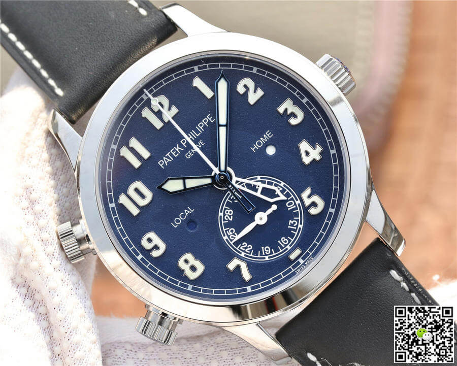 Replica Pat*k Phi1i*pe Calatrava 5524G-001 1:1 Best Edition GR Factory Blue Dial