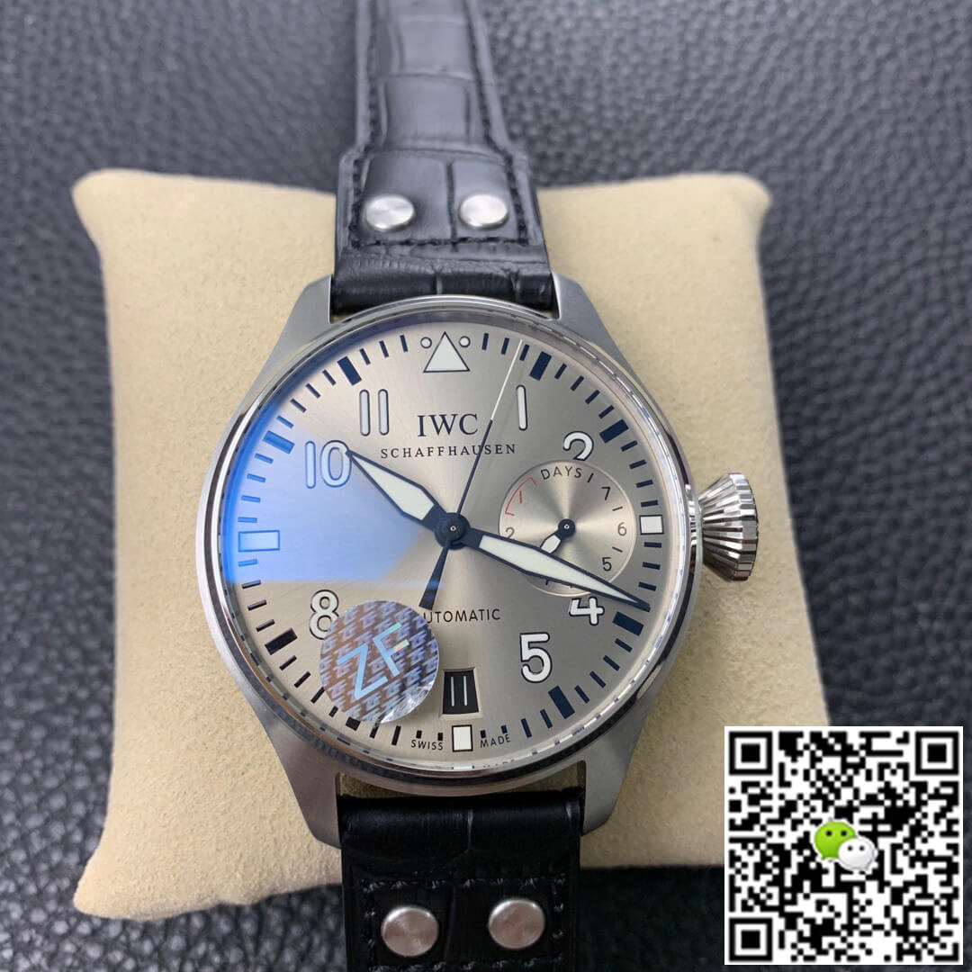 Replica IWC Big Pilot IW500906 1:1 Best Edition ZF Factory Rhodium Dial