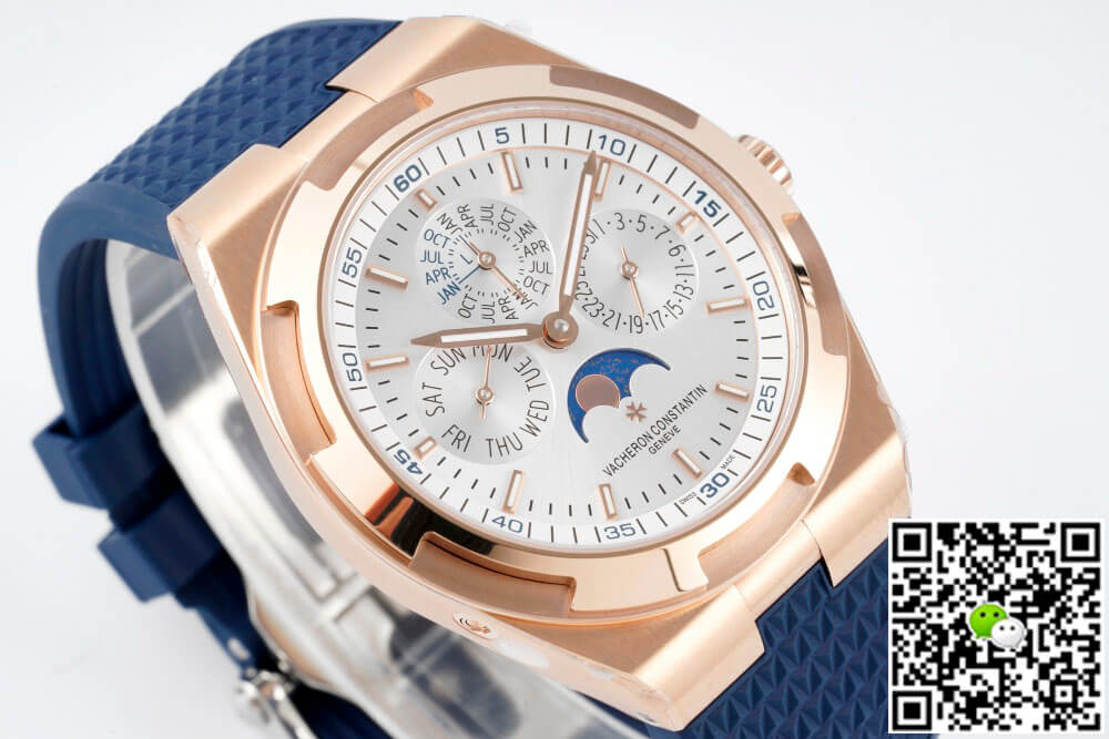 Replica Vacheron C0nstan1n Overseas 4300V/120R-B064 1:1 Best Edition 8F Factory V2 Rubber Strap