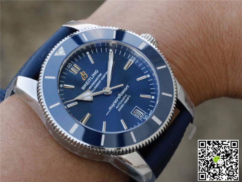 Breitling Replica S*perocean Heritage II AB2010161C1S1 GF Factory 1:1 Best Edition Swiss ETA9015 Blue Dial