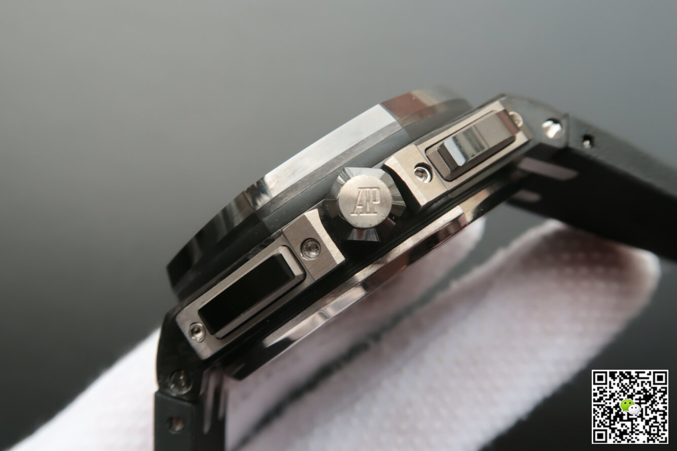 Replica Audemars P1g*et Royal Oak Offshore 26400AU.OO.A002CA.01 1:1 Best Edition JF Factory Black Dial