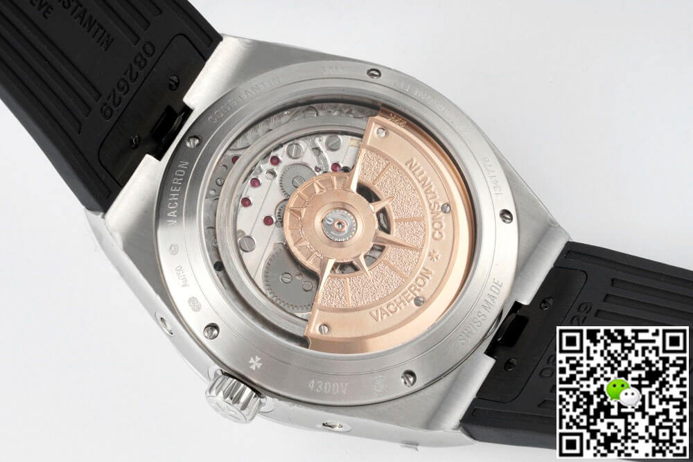 Replica Vacheron C0nstan1n Overseas 4300V/120G-B102 1:1 Best Edition 8F Factory V2 Rubber Strap
