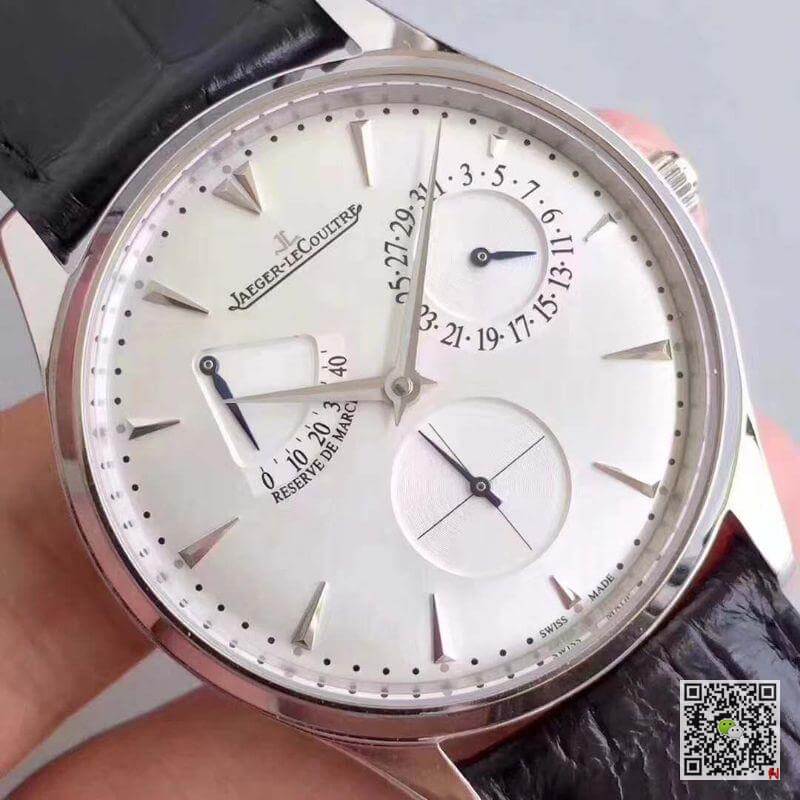 Replica Jaeger-LeCoultre Master Ultra Thin Q1378420 ZF Factory 1:1 Best Edition Swiss ETA938 White Dial