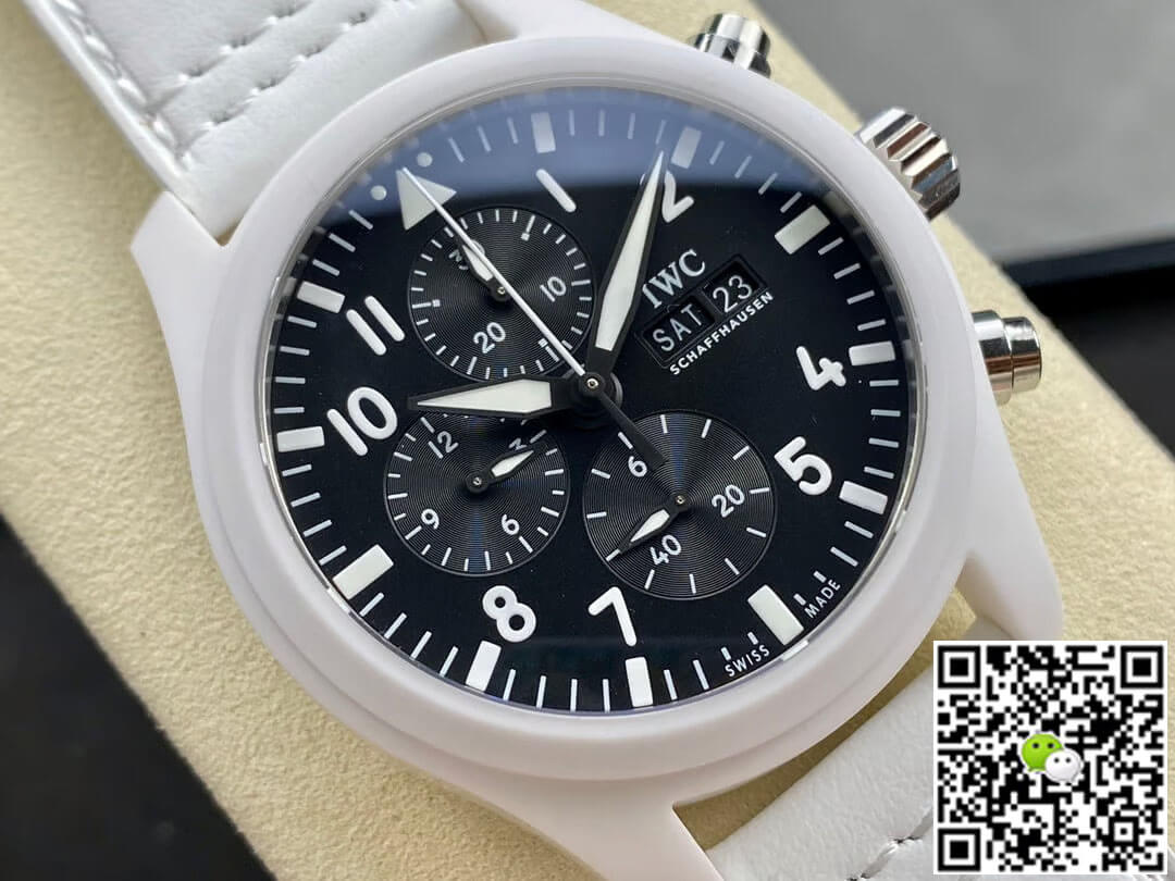 Replica IWC Pilot TOP GUN IW389105 Lake Tahoe 1:1 Best Edition TPS Factory Black Dial