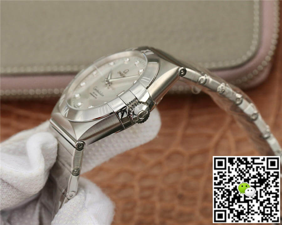 Replica 0me*ga Constellation 123.10.38.21.52.001 1:1 Best Edition VS Factory D1am0nd-set Dial