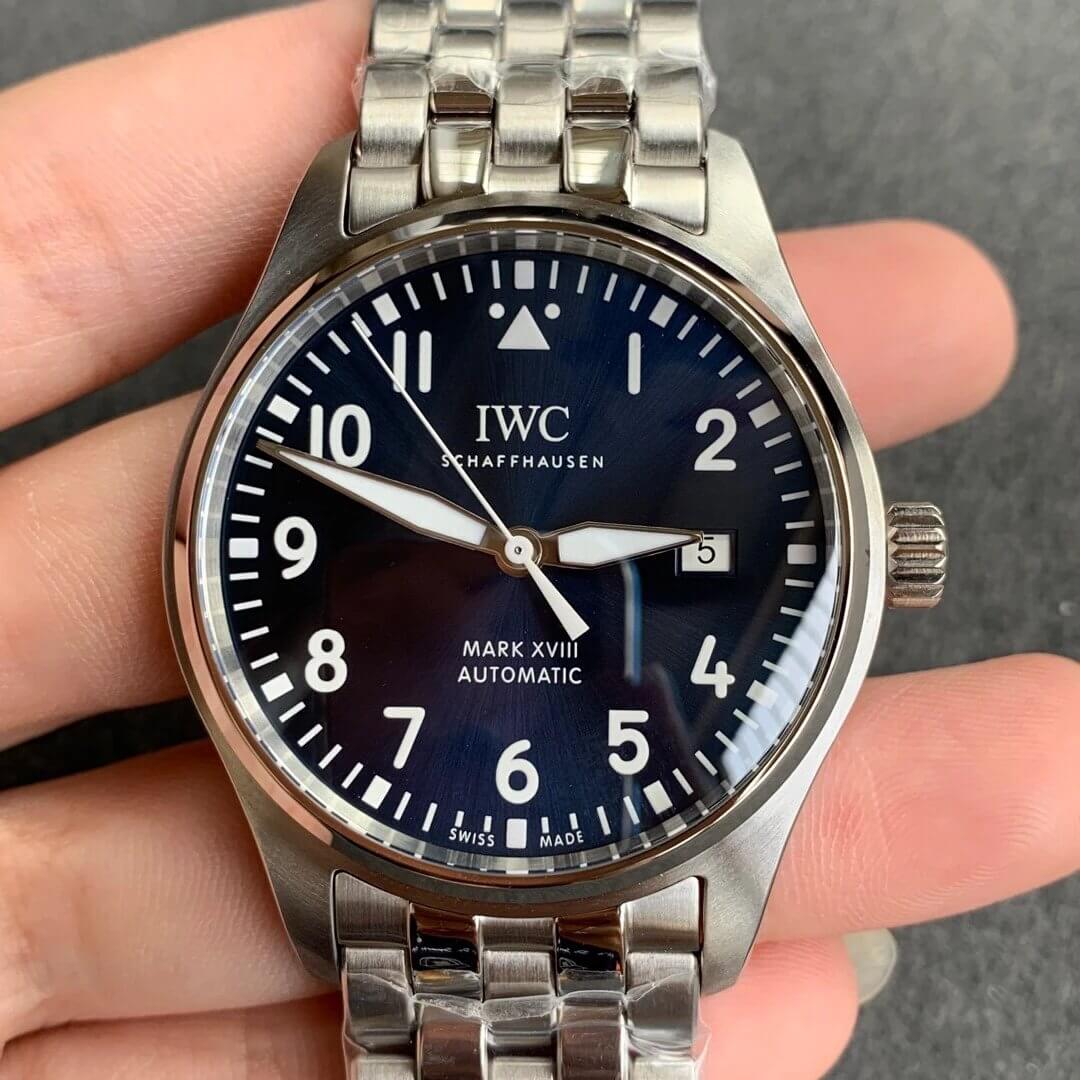 Replica IWC Pilot IW327014 1:1 Best Edition V7 Factory Blue Dial