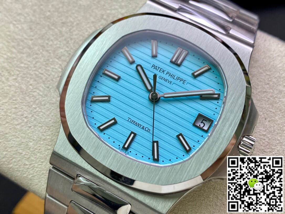 Replica Pat*k Phi1i*pe Nautilus 5711/1A-018 170th Anniversary 1:1 Best Edition PPF Factory T*f*ny Blue Dial