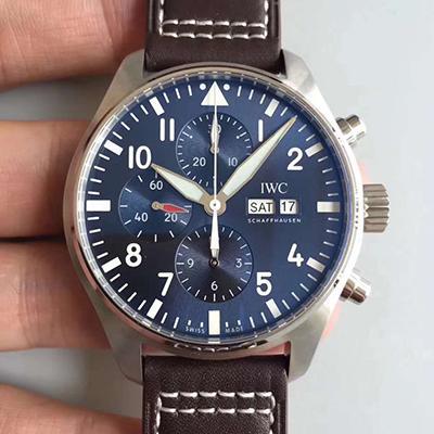 Replica IWC Pilot Chronograph IW377714 ZF Factory Men Watches 1:1 Best Edition Swiss ETA7750